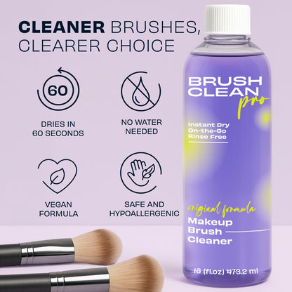 Original Lavender Makeup Brush Cleaner 16 oz