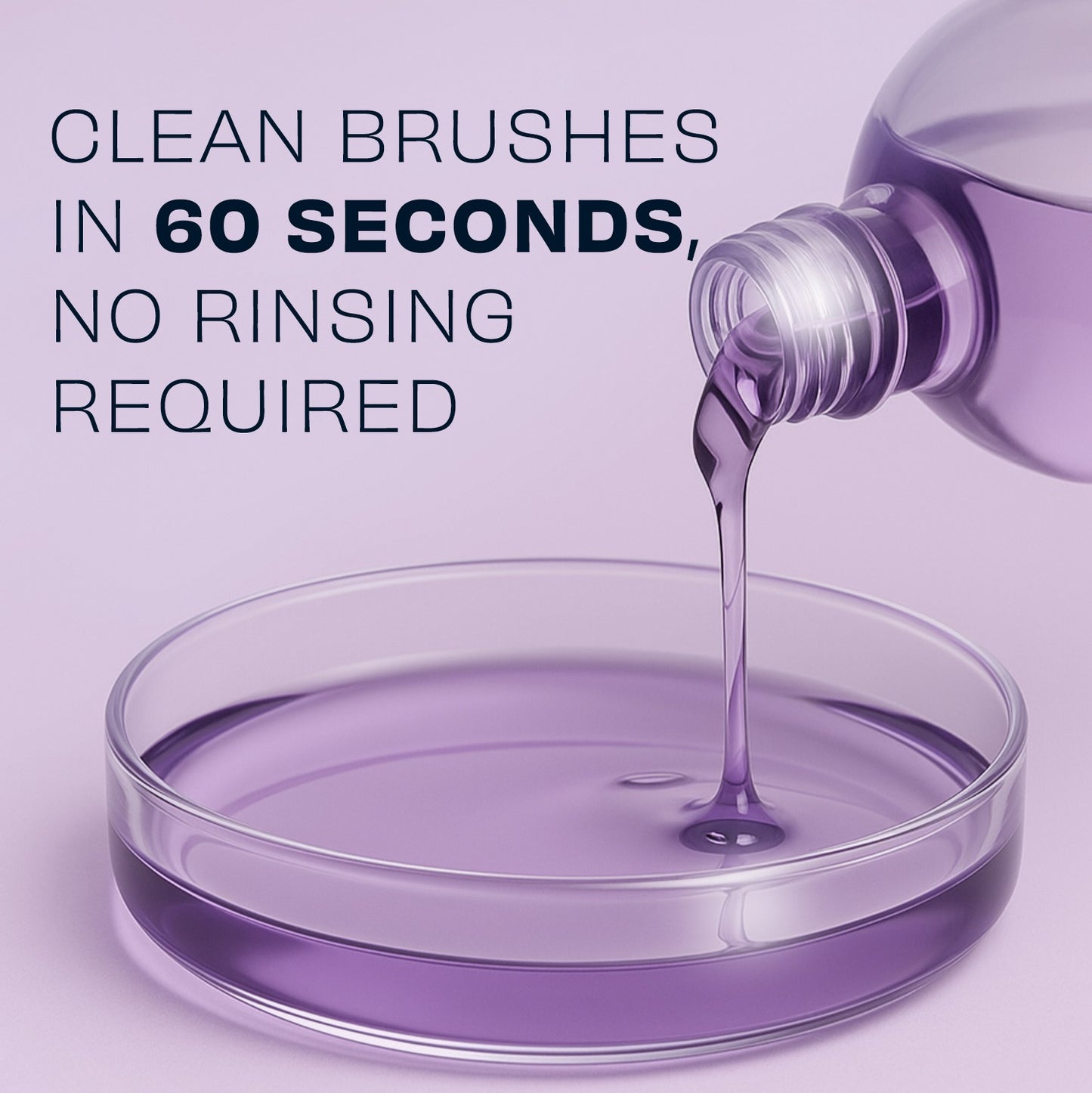 Original Lavender Makeup Brush Cleaner 16 oz